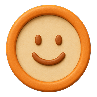 Smiling face representing a positive childcare experience