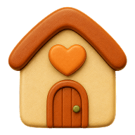 House representing a warm and caring environment